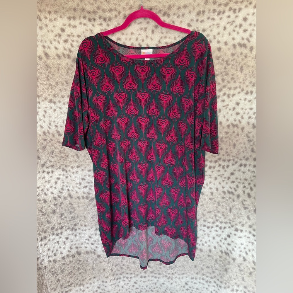 LULAROE IRMA HIGH-LOW TUNIC